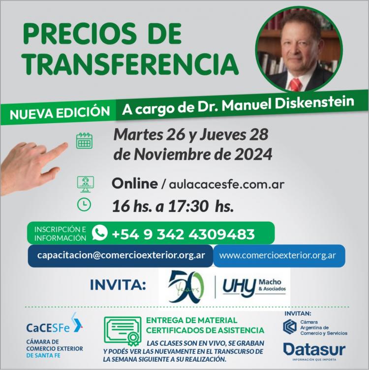 Curso Virtual: Precios de Transferencia